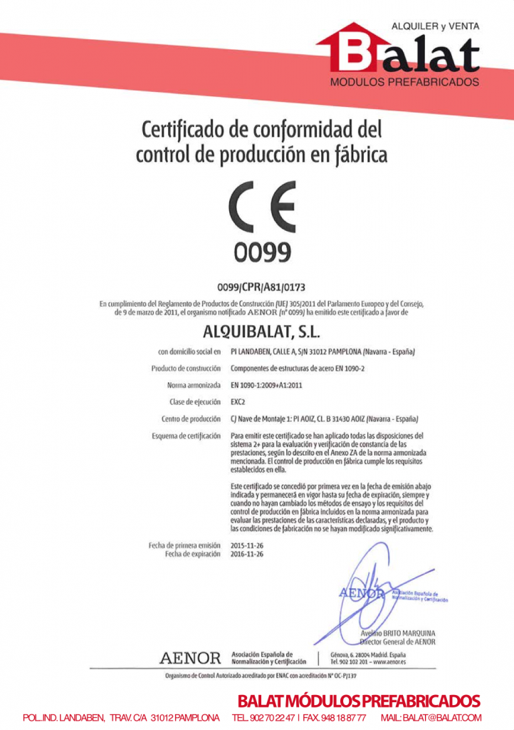 certificado CE